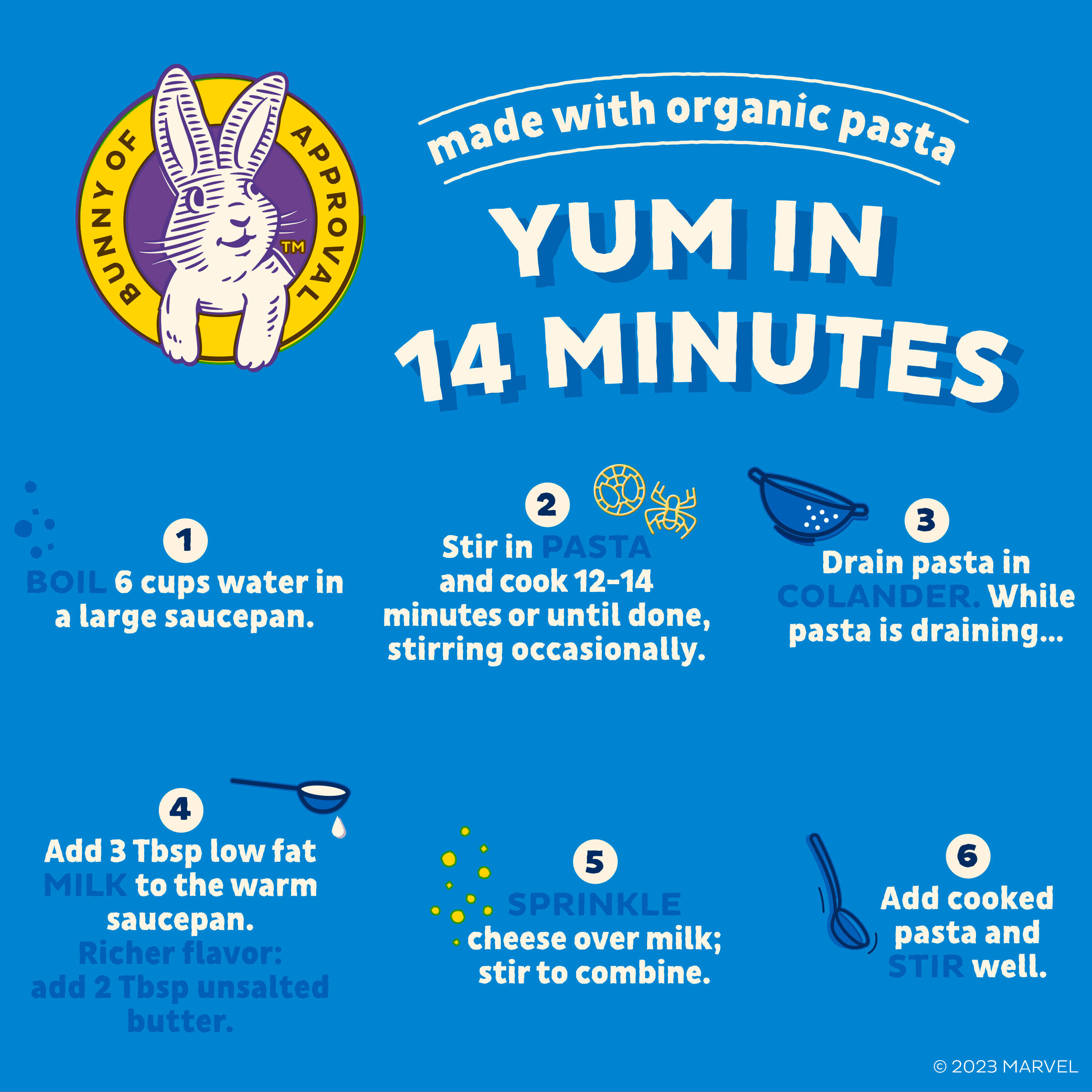 Annie's Marvel Spidey and His Amazing Friends Macaroni and Cheese, Pasta and Cheddar, 6 oz thumbnail 4