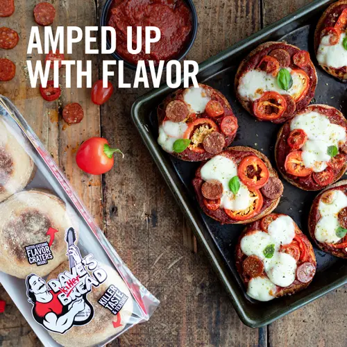 Dave's Killer Bread Killer Classic English Muffins, Organic English Muffins, 6 Ct, Shelf-Stable thumbnail 4