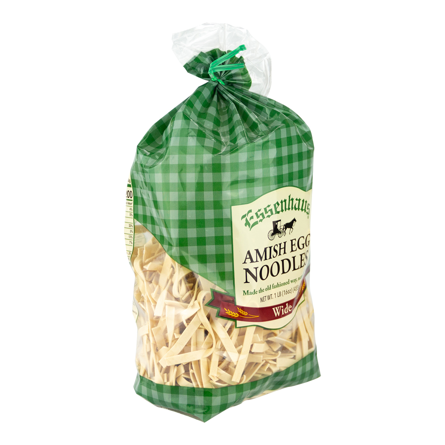Essenhaus Wide Homestyle Noodles, 1lb thumbnail 2