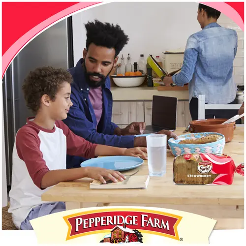 Pepperidge Farm Swirl Strawberry Breakfast Bread, 14 oz Loaf thumbnail 3