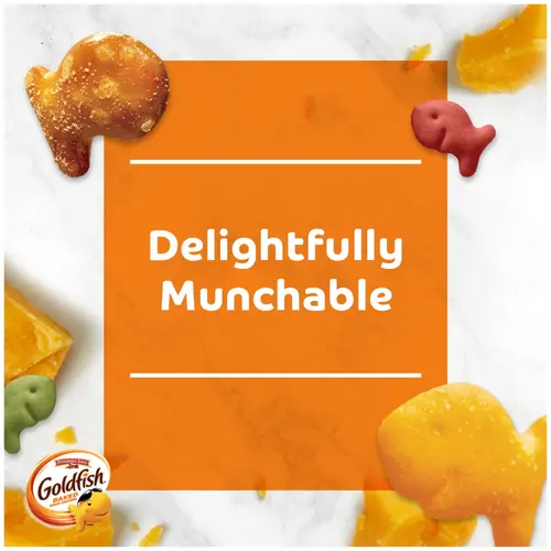 Goldfish Crackers Big Smiles with Cheddar, Colors, and Pretzel Crackers, Snack Pack, 30 CT Variety Pack Box thumbnail 2