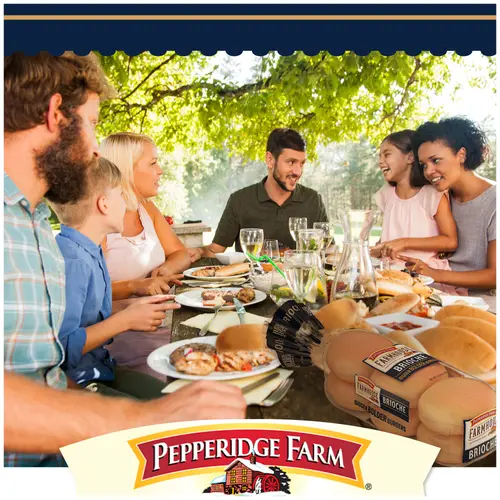 Pepperidge Farm Farmhouse Brioche Hamburger Buns, 6-Pack Bag thumbnail 3
