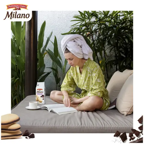 Pepperidge Farm Milano Double Dark Chocolate Cookies, 7.5 oz Bag (15 Cookies) thumbnail 4