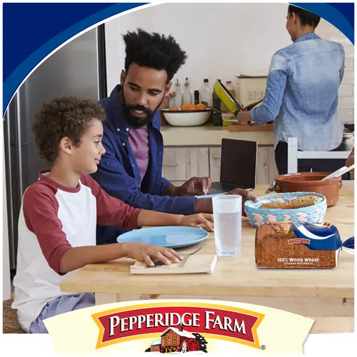 Pepperidge Farm Swirl 100% Whole Wheat Cinnamon with Raisins Breakfast Bread, 16 oz Loaf thumbnail 3