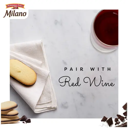 Pepperidge Farm Milano Milk Chocolate Cookies, 6 oz Bag (15 Cookies) thumbnail 3