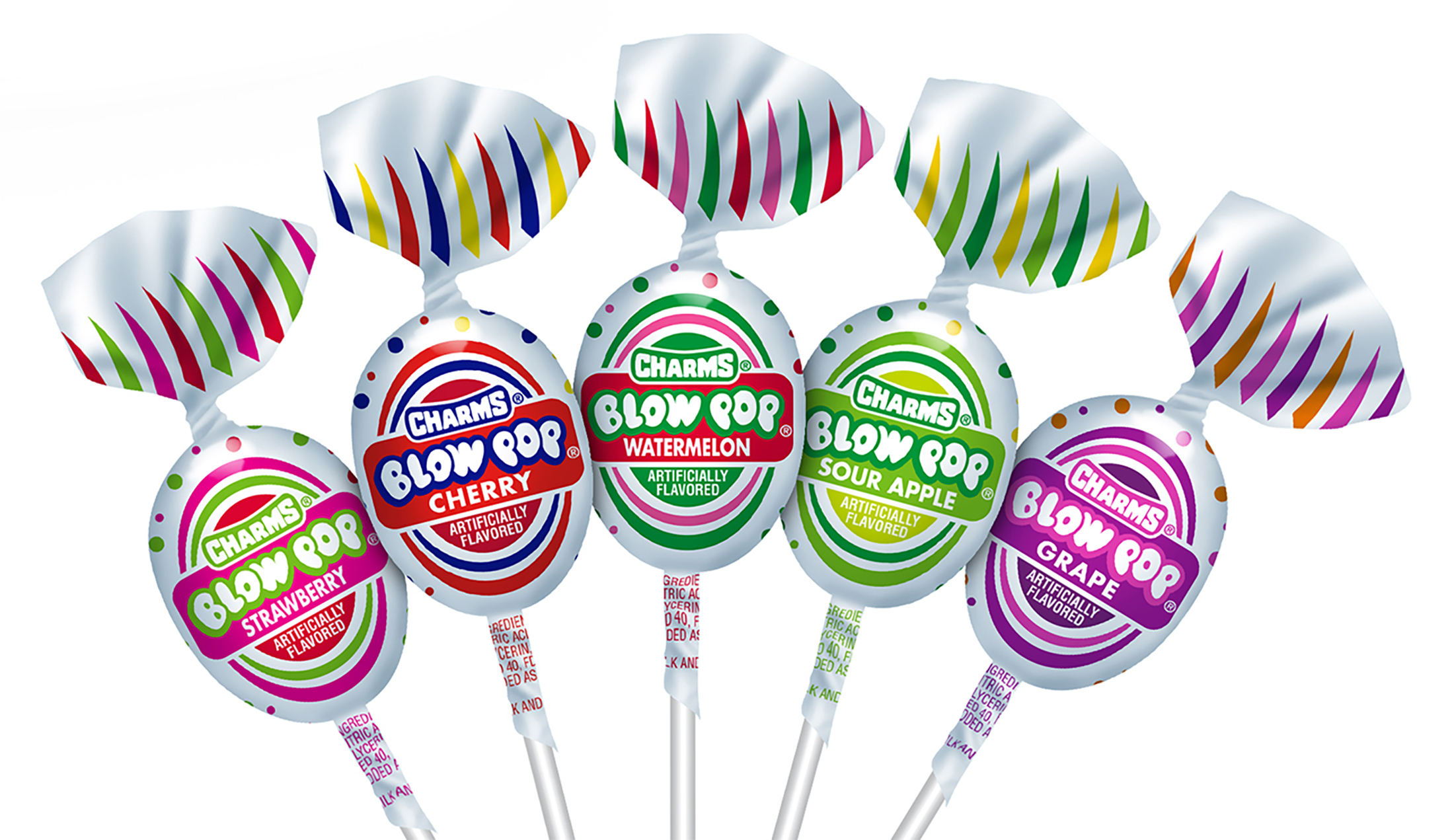 Charms Blow Pop, Assorted Flavored Lollipops, 41.25 oz thumbnail 3