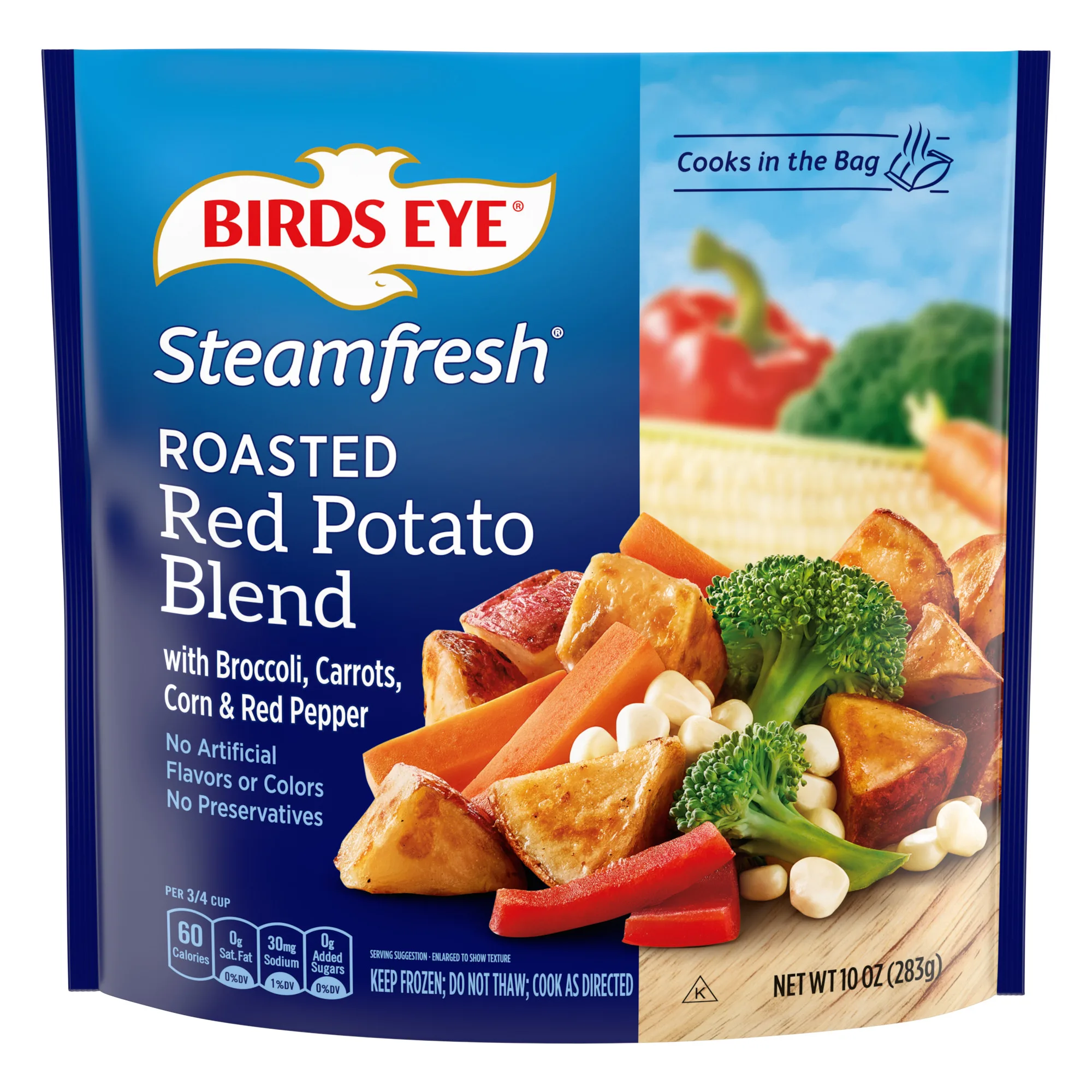 Birds Eye Steamfresh Roasted Red Potato Blend, Frozen, 10 oz