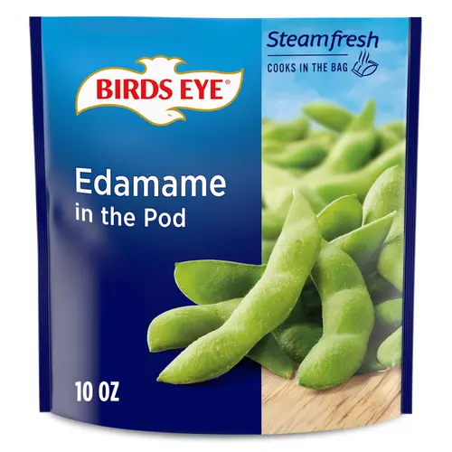 Birds Eye Steamfresh Edamame in the Pod, Frozen Vegetable, 10 oz