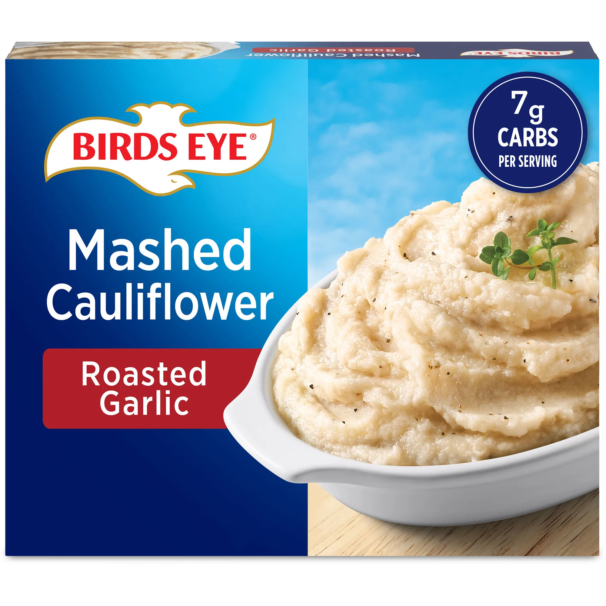 Birds Eye Roasted Garlic Mashed Cauliflower, 12 oz (Frozen)