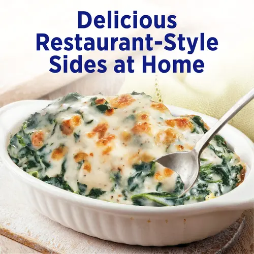 Birds Eye Creamy Spinach Bake, Frozen Vegetable, 13 oz Box (Frozen) thumbnail 4