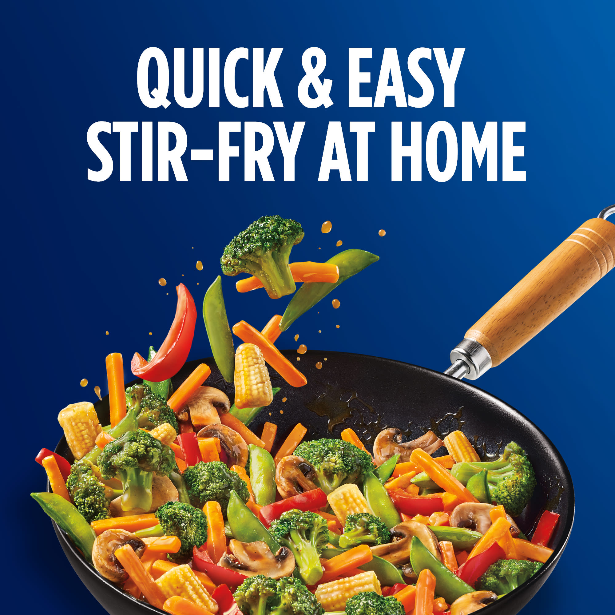 Birds Eye Asian Stir Fry Vegetables, Frozen Vegetables, 52.2 oz Bag (Frozen) thumbnail 4