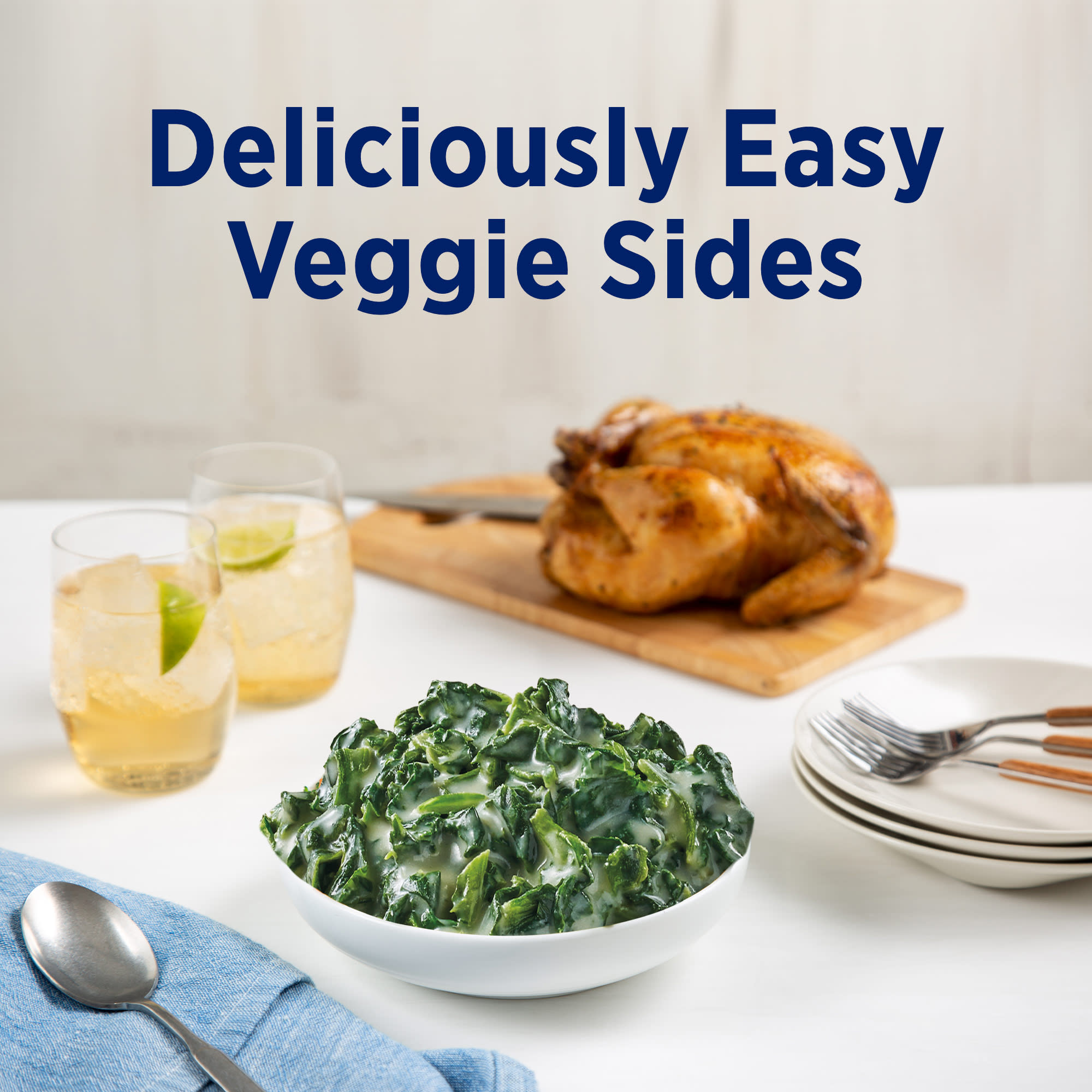 Birds Eye Steamfresh Sauced Creamed Spinach, Frozen, 10.8 oz thumbnail 4