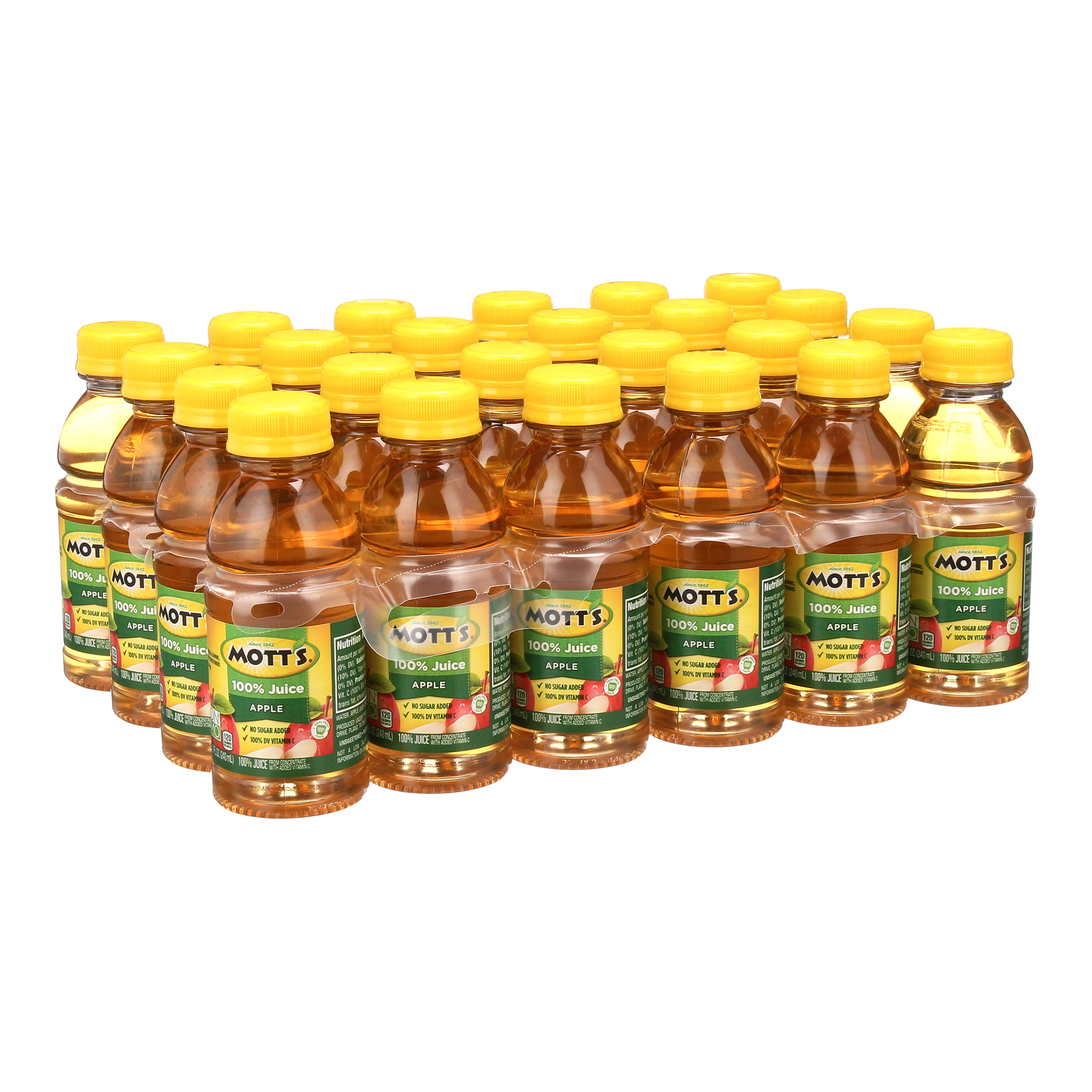 Mott's 24pk 8oz PET 100% Original Apple Juice thumbnail 2