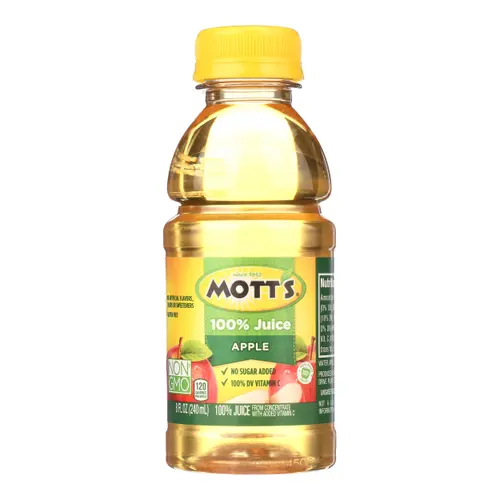 Mott's 24pk 8oz PET 100% Original Apple Juice thumbnail 4