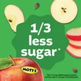 Mott's No Sugar Added Applesauce Variety Pack, 3.2 oz, 20 Count Clear Pouches thumbnail 4