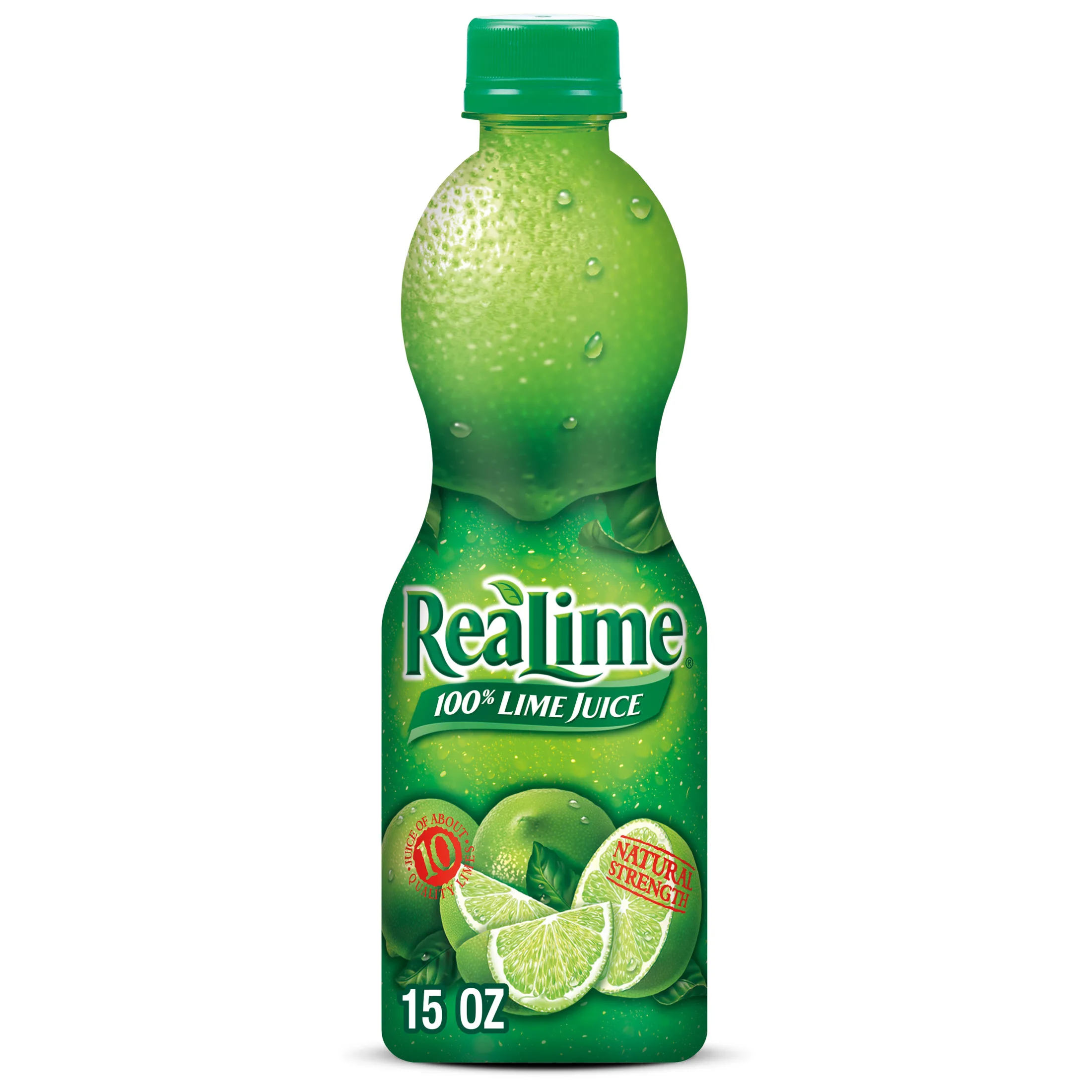 ReaLime 100% Lime Juice, 15 fl oz bottle