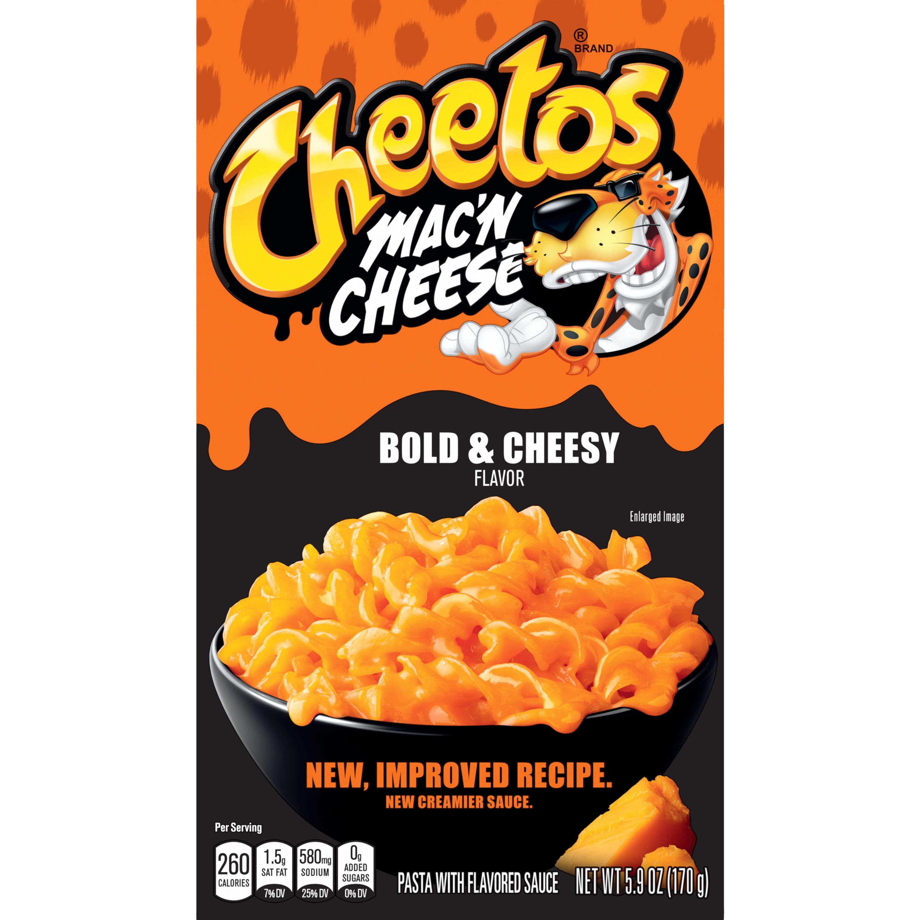 Cheetos Mac N Cheese Pasta with Flavored Sauce Bold & Cheesy Flavor, 5.9 oz Box thumbnail 3