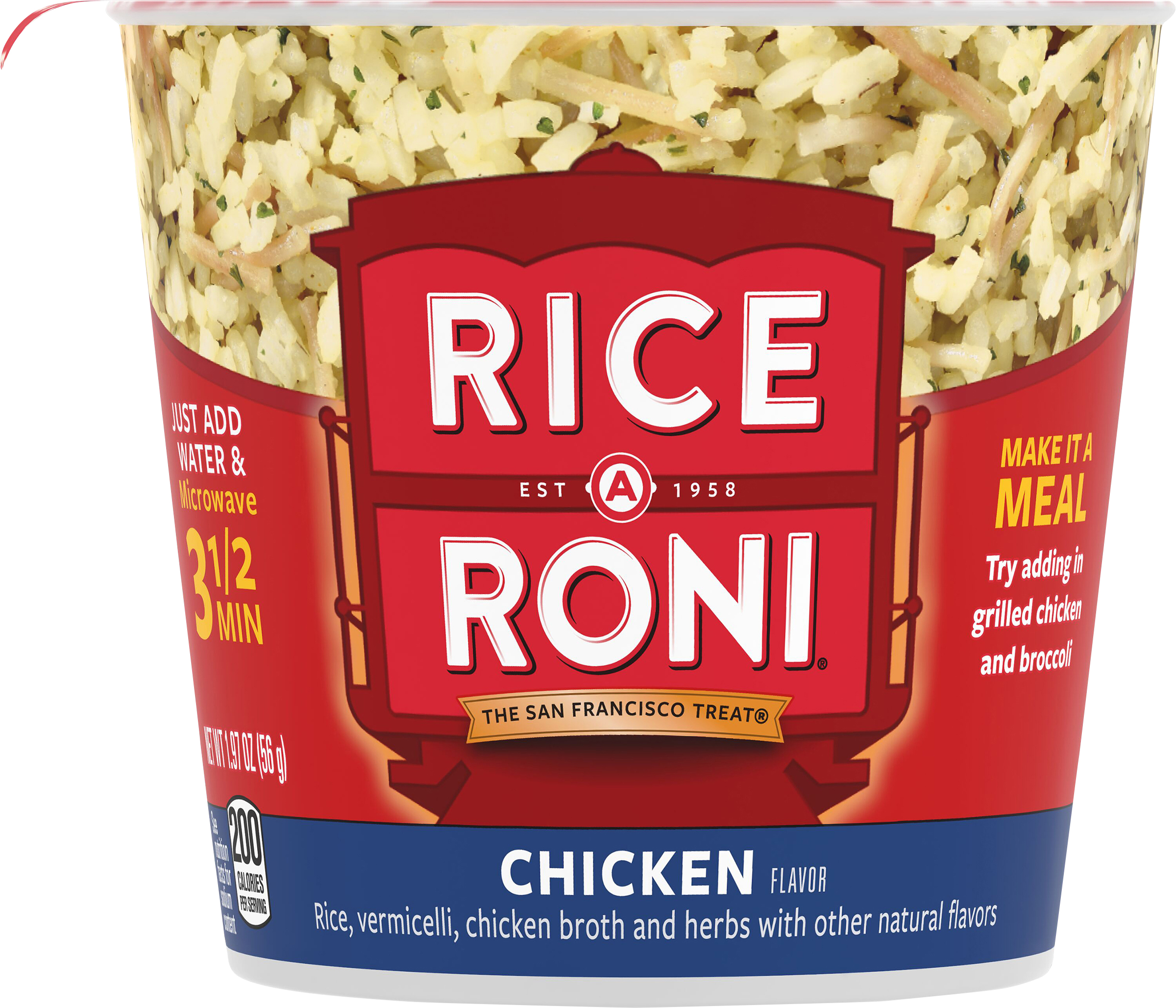 Rice-A-Roni Chicken Rice & Vermicelli Mix, 1.97 oz Cup