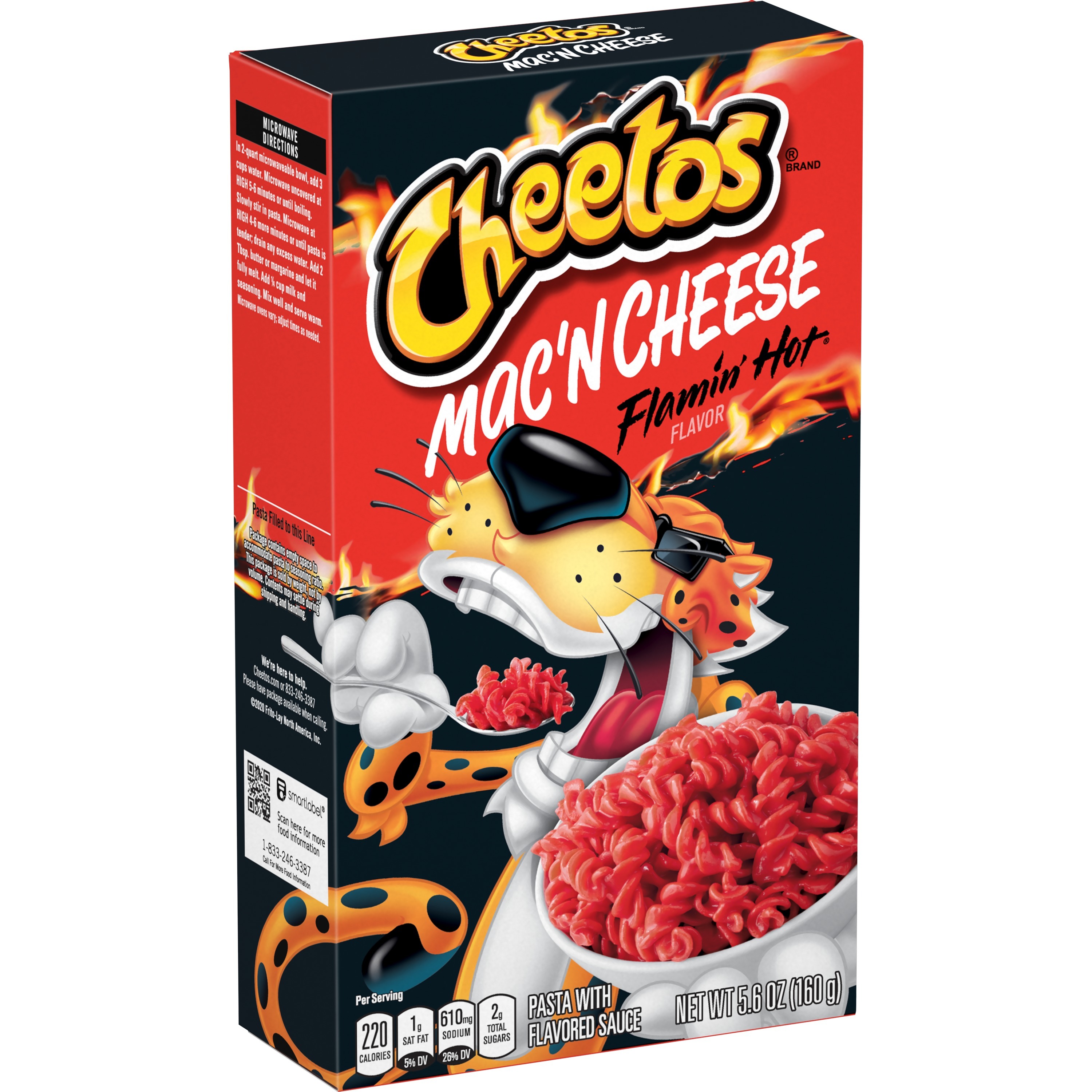 Cheetos Mac 'N Cheese, Flamin' Hot Flavor, 5.9 oz Box