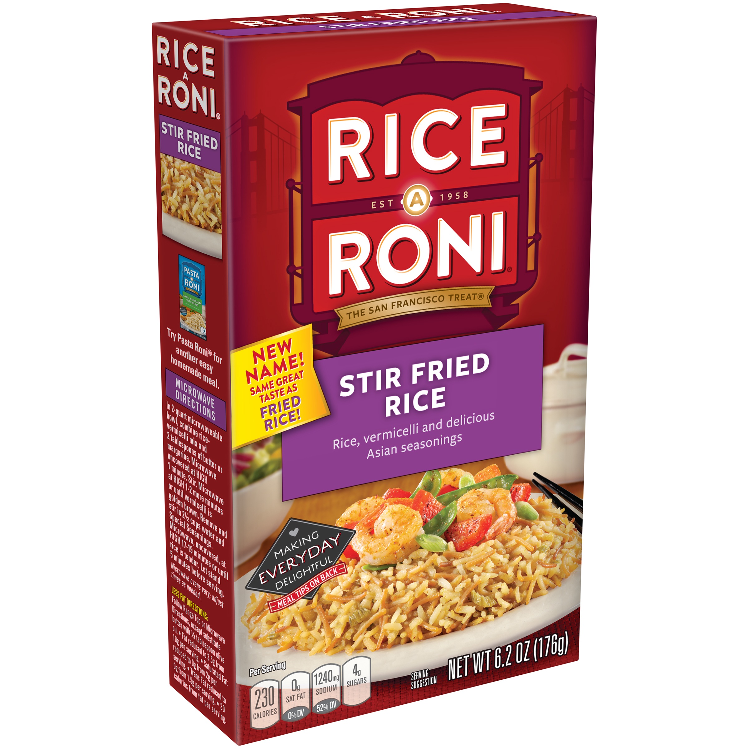 Rice-A-Roni Stir Fried Rice Mix 6.2 oz. Box