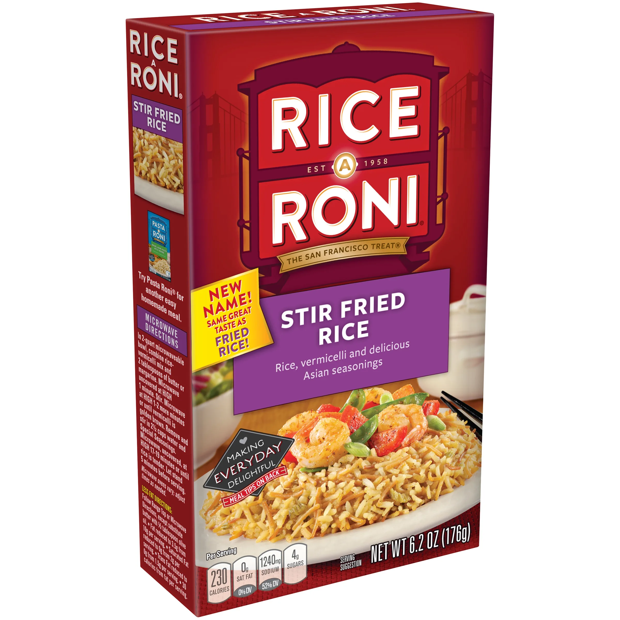Rice-A-Roni Stir Fried Rice Mix 6.2 oz. Box