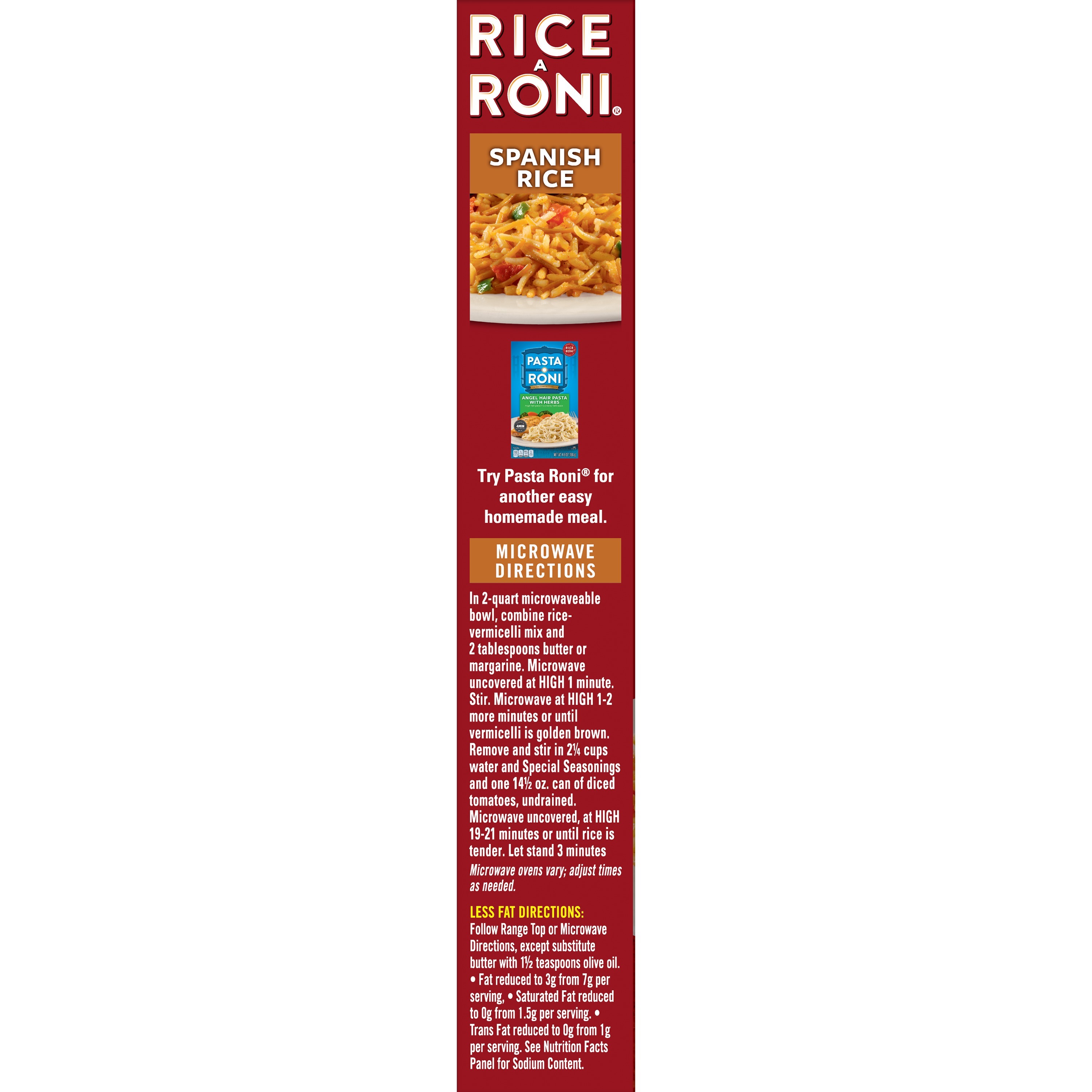 Rice-A-Roni Rice, Spanish Flavor 6.8 oz Box thumbnail 4