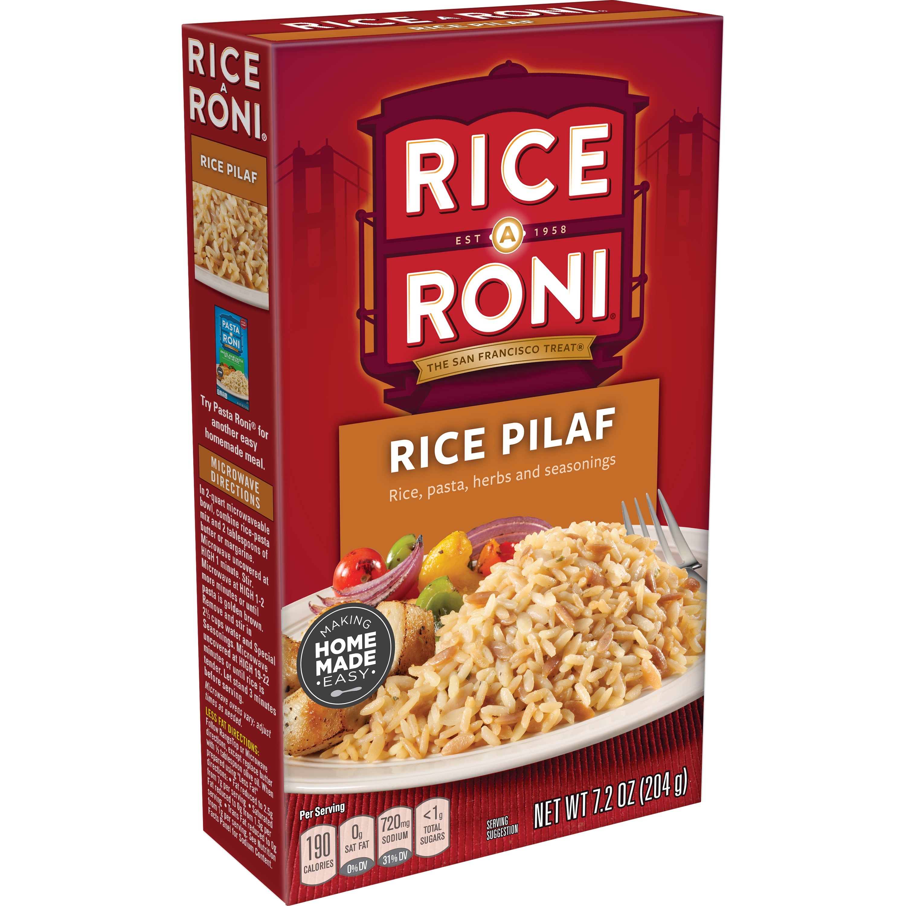 Rice a Roni Rice Pasta Rice Pilaf, 7.2 oz thumbnail 2