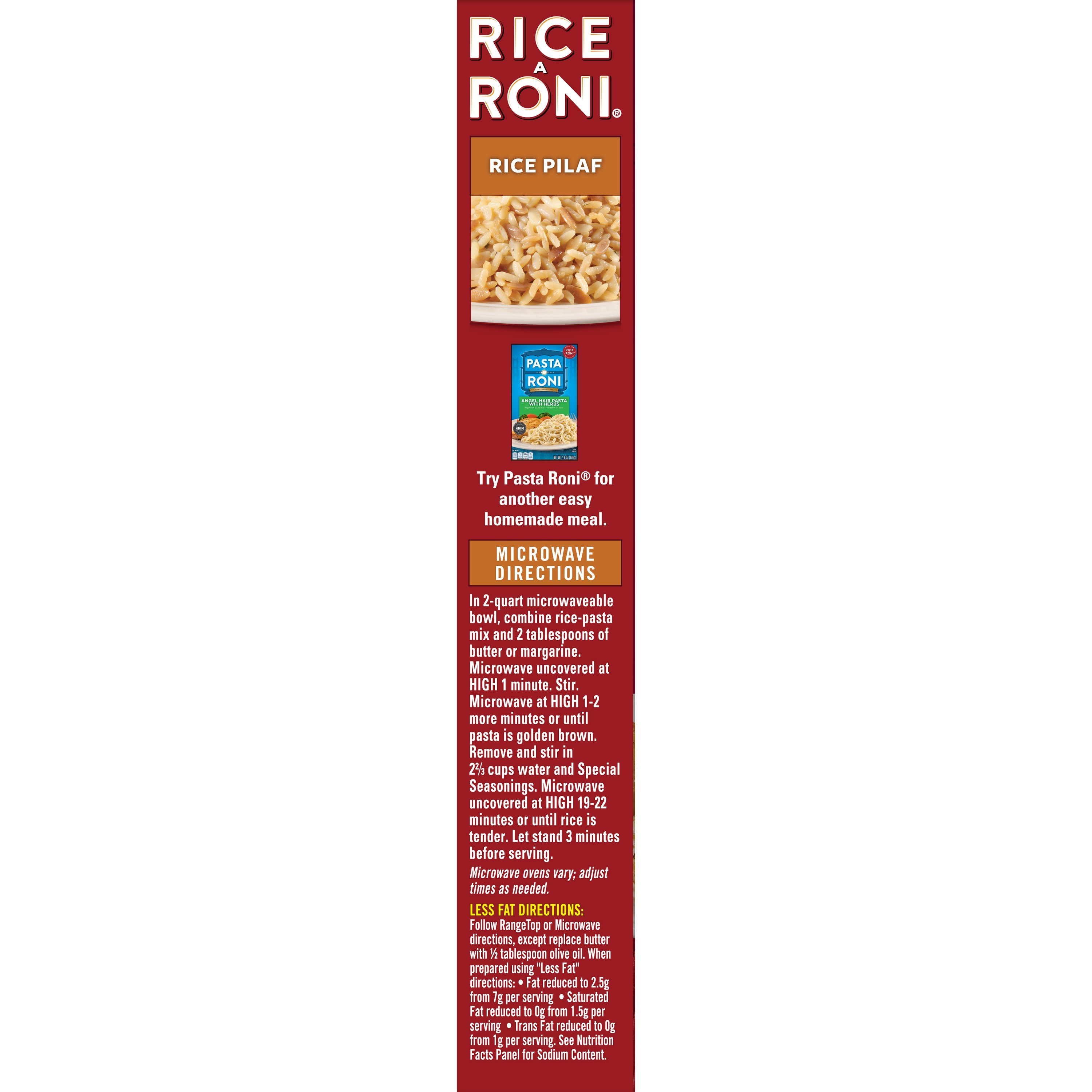 Rice a Roni Rice Pasta Rice Pilaf, 7.2 oz thumbnail 3