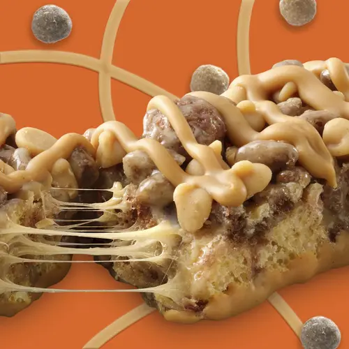 Reese's Puffs Breakfast Cereal Treat Bars, Peanut Butter & Cocoa, 8 Ct thumbnail 2