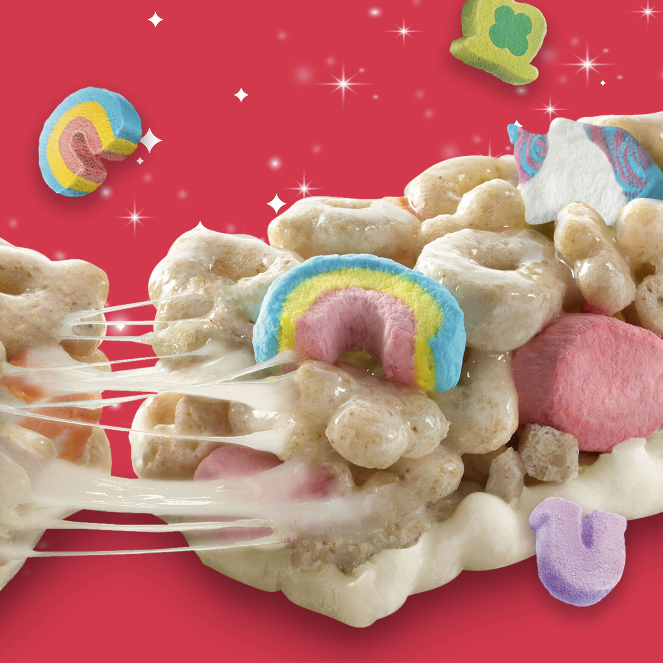 Lucky Charms Breakfast Cereal Treat Bars, Snack Bars, Value Pack, 16 Ct thumbnail 3