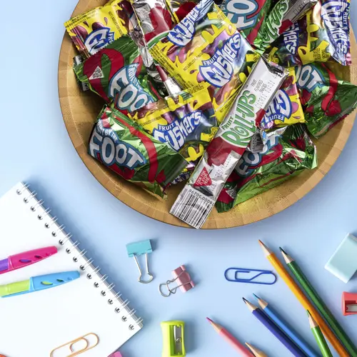 Fruit Roll-Ups, Fruit by the Foot, Gushers, Snacks Variety Pack, 16 Ct, 10.2 oz thumbnail 3