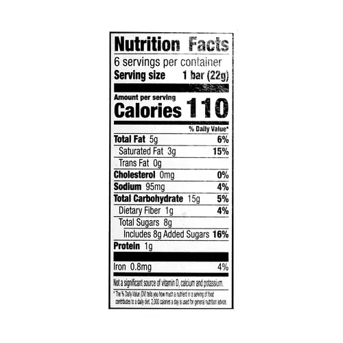 Nature Valley Crunchy Dipped Granola Square Snack Bars, 6 Count, 4.68oz, Shelf Stable, Cardboard Box thumbnail 2