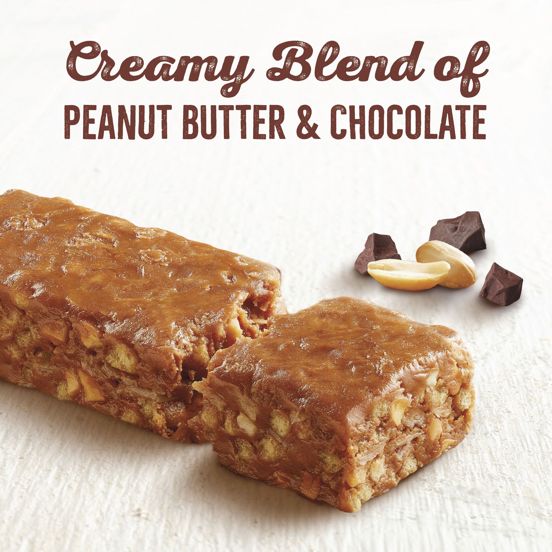 Nature Valley Creamy Protein Bars, Peanut Butter Chocolate, 10g Protein, 5 Bars, 7.45 oz thumbnail 4