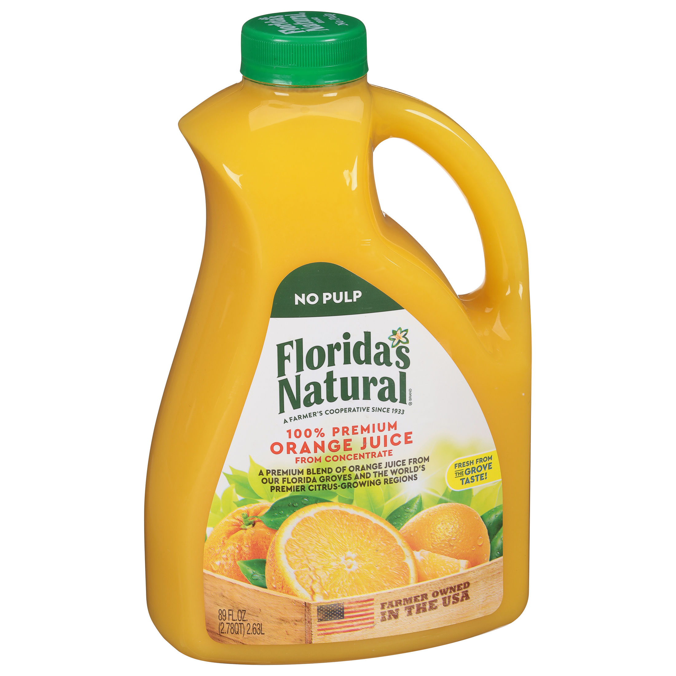 Florida's Natural Orange Juice No Pulp 89 oz thumbnail 4
