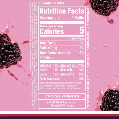 Sparkling IceÂ® Naturally Flavored Sparkling Water, Grape Raspberry 17 Fl Oz thumbnail 4