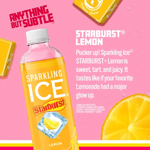 Sparkling Ice Starburst Lemon thumbnail 2