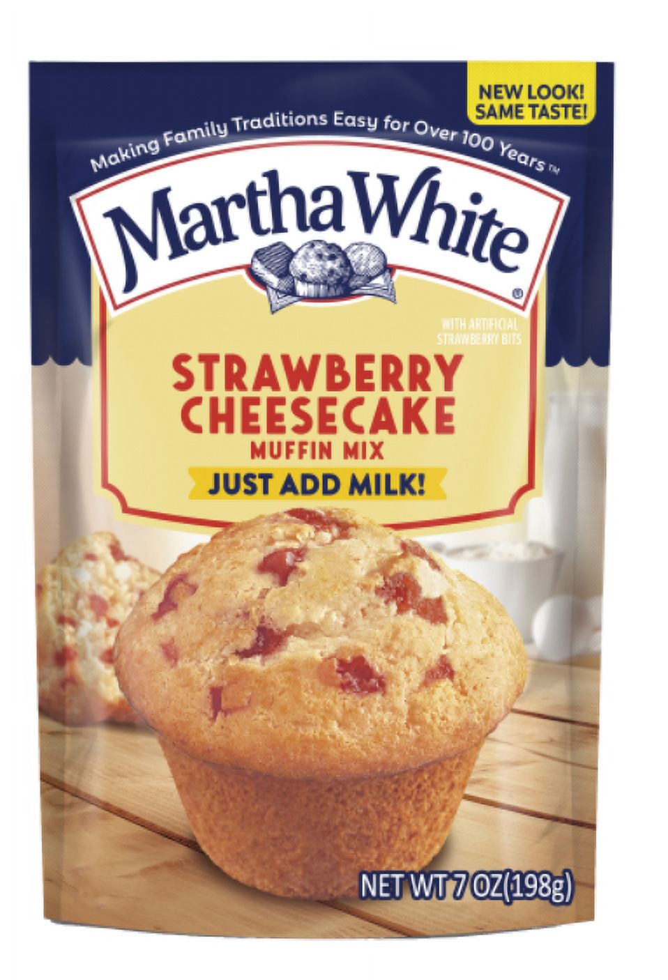 Pack of 2 Martha White Strawberry Cheesecake Muffin 7 OZ thumbnail 2