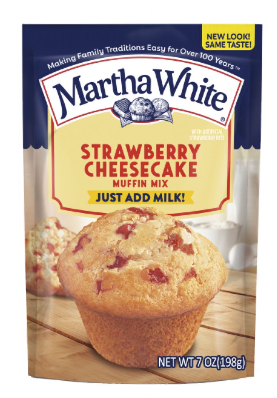 Pack of 2 Martha White Strawberry Cheesecake Muffin 7 OZ thumbnail 3