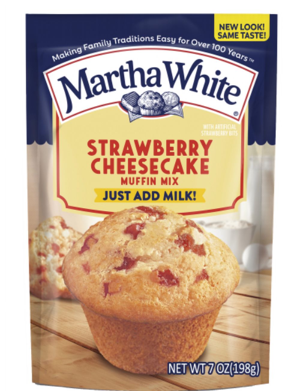 Pack of 2 Martha White Strawberry Cheesecake Muffin 7 OZ thumbnail 4