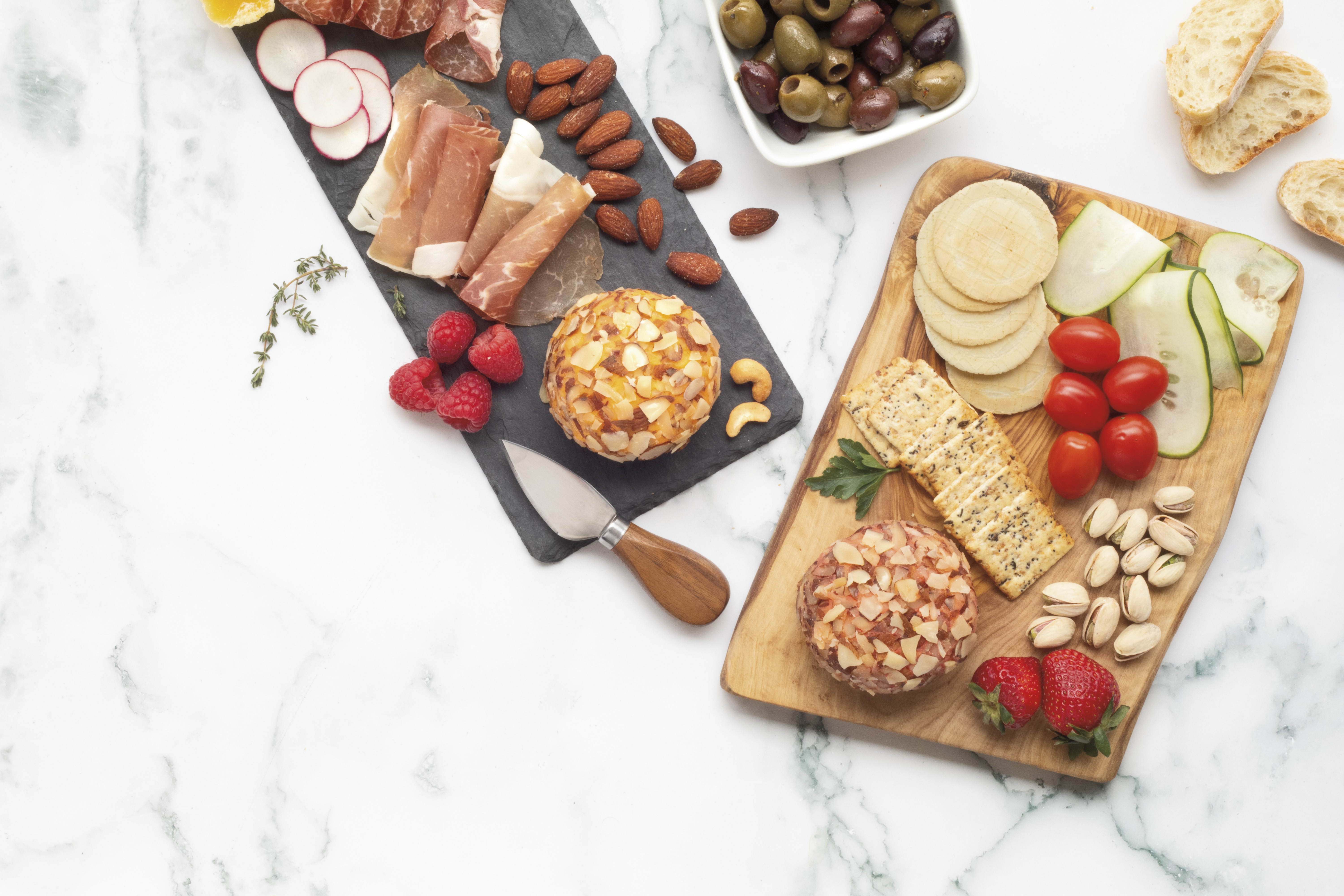 Kaukauna Sharp Cheddar Clean Label Spreadable Cheese Ball, 6oz, Plastic Vacuum Wrapped. Refrigerated thumbnail 2