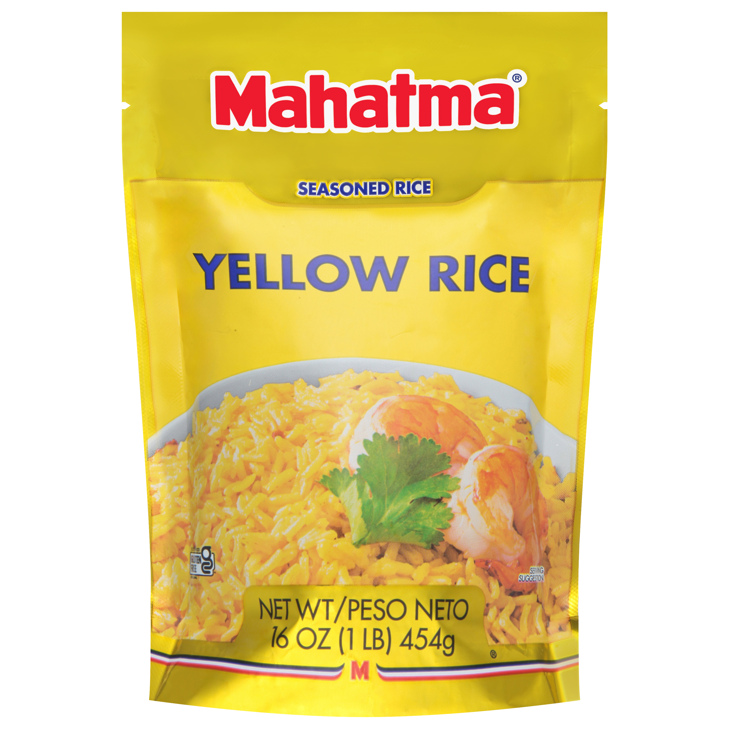 Mahatma Authentic Saffron Yellow Rice, Seasoned Rice with Spices, Gluten Free, 16 oz Bag thumbnail 2