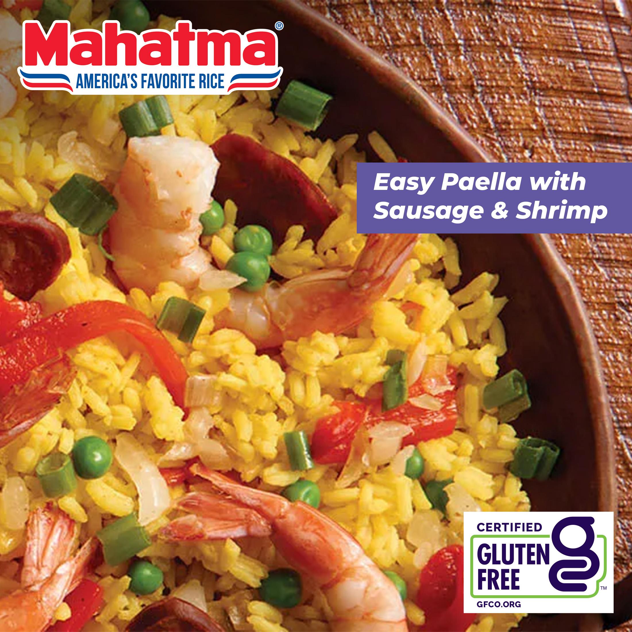 Mahatma Authentic Saffron Yellow Rice, Seasoned Rice with Spices, Gluten Free, 16 oz Bag thumbnail 4