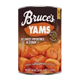 Bruce's Yams Cut Sweet Potatoes in Syrup, Canned Vegetables, 40 oz