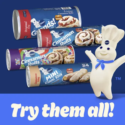 Pillsbury Grands! Cinnamon Rolls with Cinnabon Cinnamon and Original Icing, 5 ct., 17.5 oz thumbnail 4