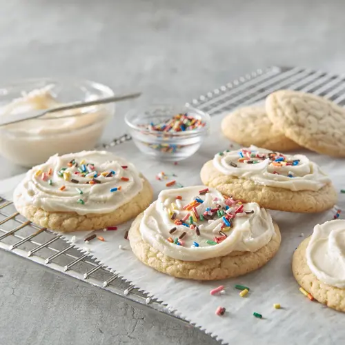 Pillsbury Ready To Bake Refrigerated Cookie Dough, Sugar Cookie, 24 Cookies, 16 oz thumbnail 2