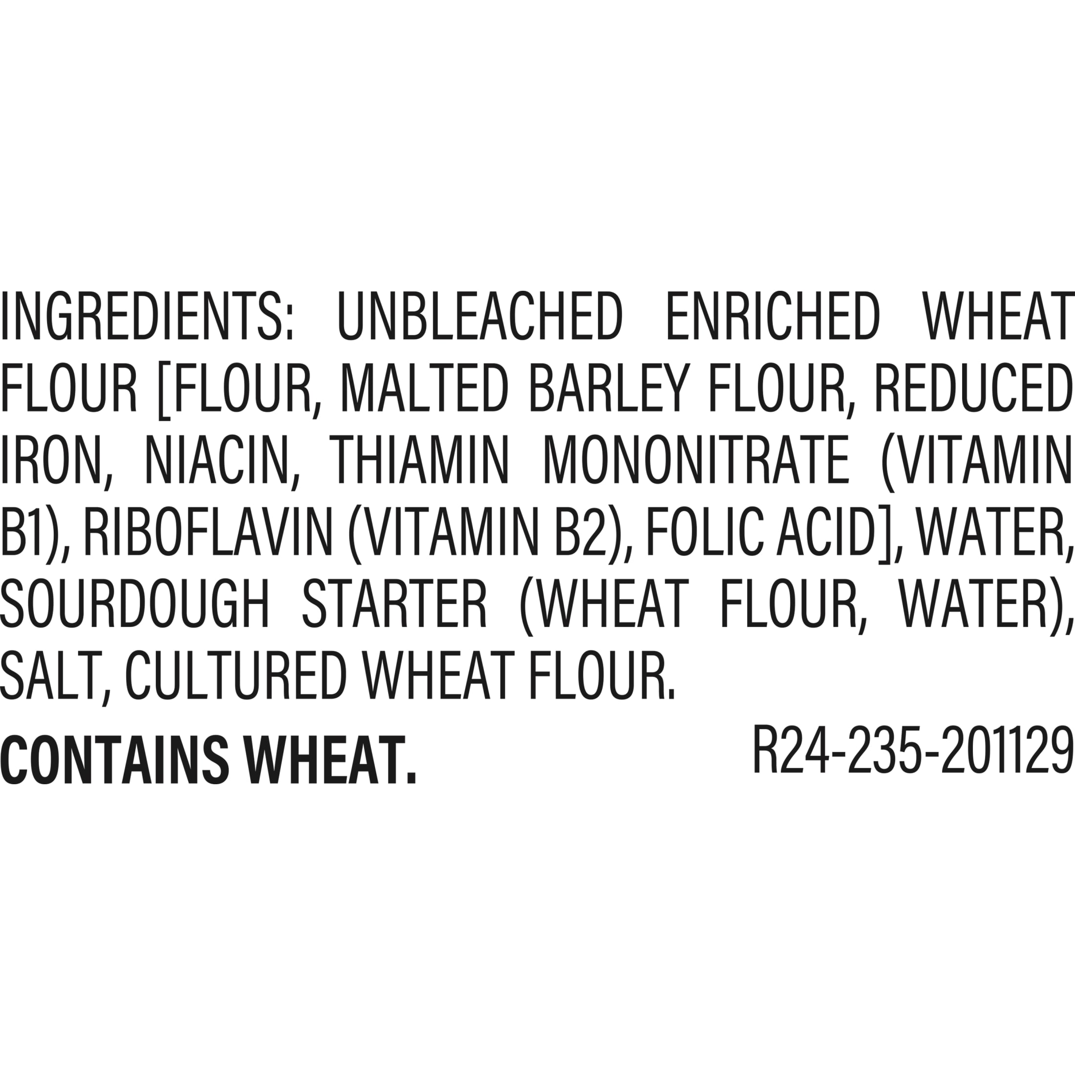 San Luis Sourdough Plain Bread, 32 oz, Pre-sliced Sourdough Bread, Bag thumbnail 3