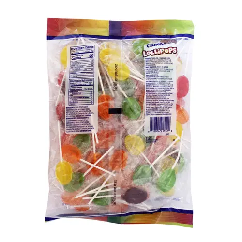 Canel's Fiesta Pop Hard Candy Lollipops, Assorted Fruit Flavors, 100 Ct thumbnail 2