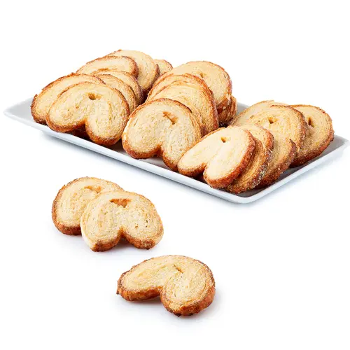 Freshness Guaranteed Mini Palmiers, 11.3 oz, 22 Count, Shelf-Stable, Baked, Crispy and Flaky Butter Cookie thumbnail 4