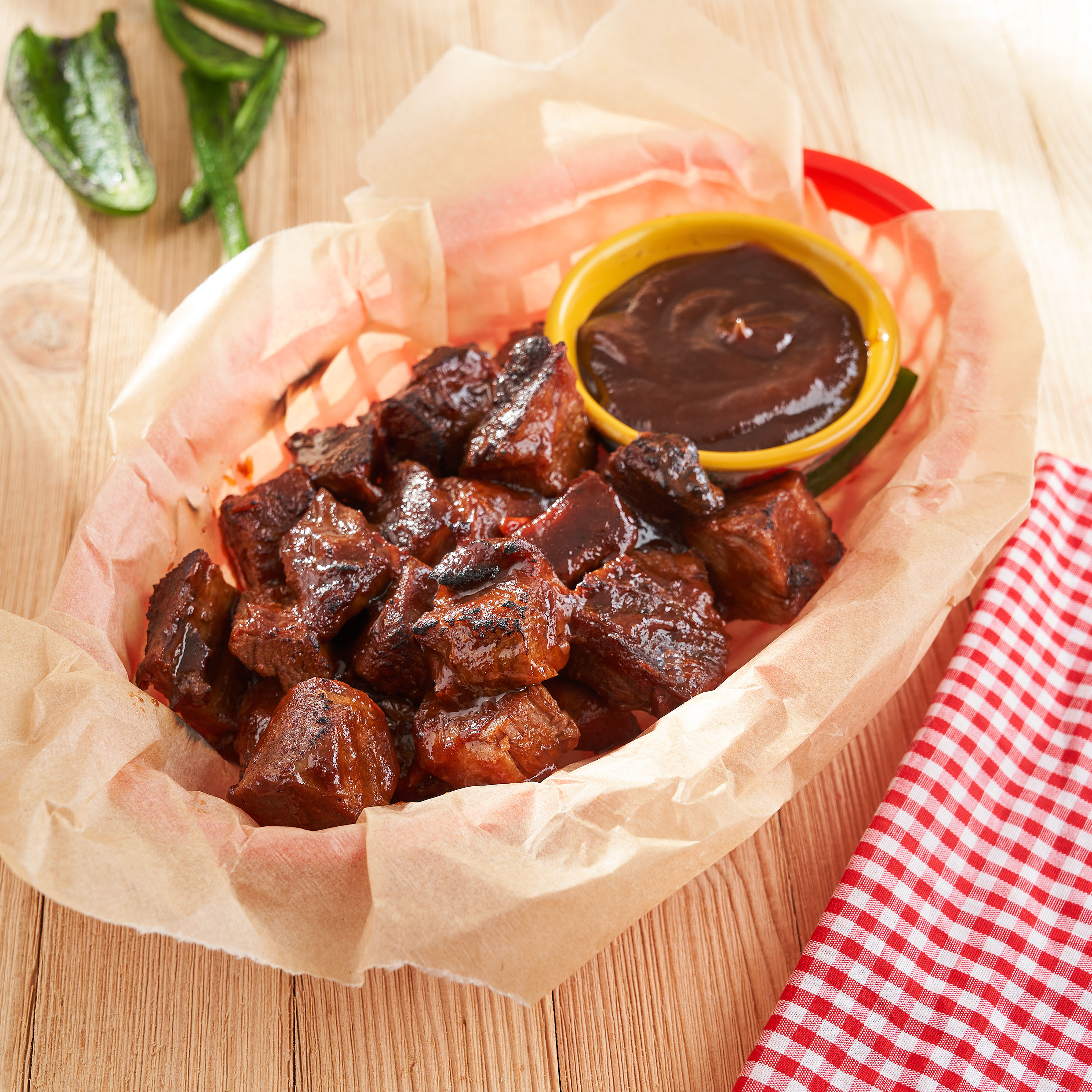 Marketside Ready To Heat BBQ Beef Brisket Burnt Ends, 16 oz thumbnail 3