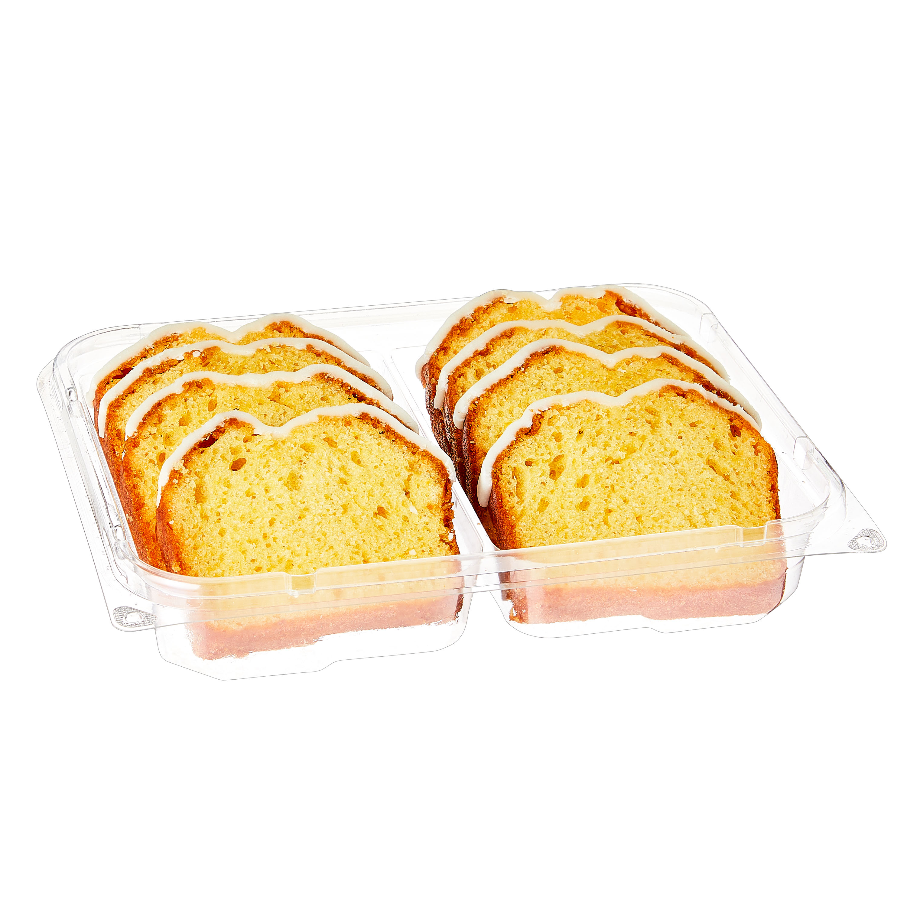 Marketside Iced Lemon Sliced Loaf Cake, 14.1 oz, 8 Count thumbnail 2